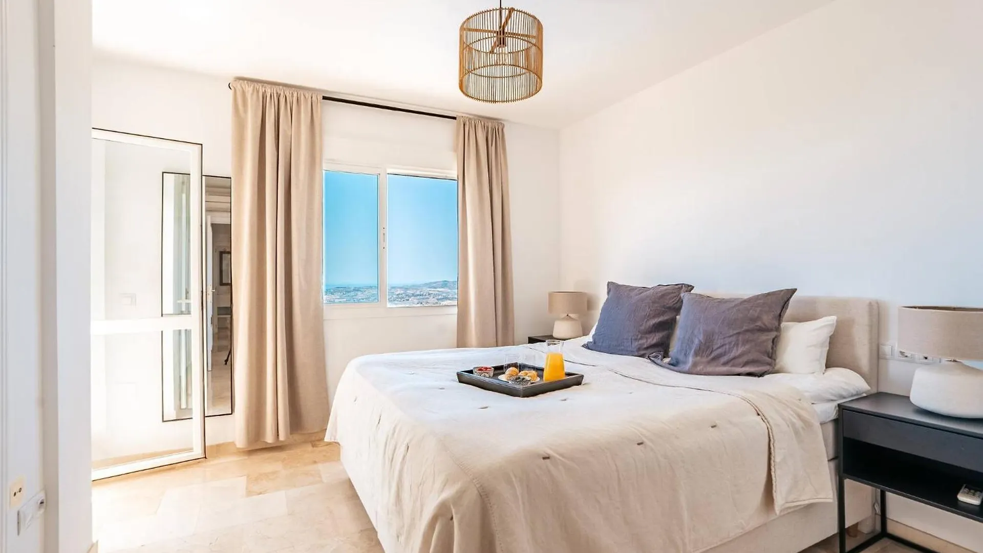 Feriehus New Renovated Townhouse With Sea View And Jacuzzi Villa Málaga